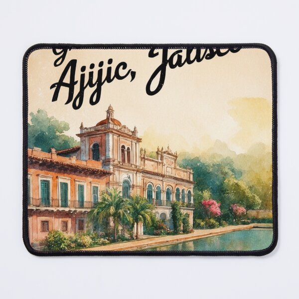 Item preview, Ajijic Jalisco Mexico Magic Town Postcard Vintage Travel designed and sold by TravelPostcardGems.
