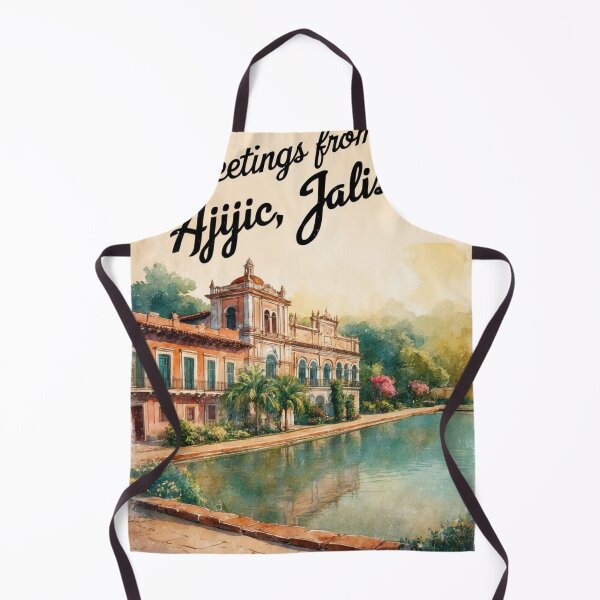 Item preview, Ajijic Jalisco Mexico Magic Town Postcard Vintage Travel designed and sold by TravelPostcardGems.