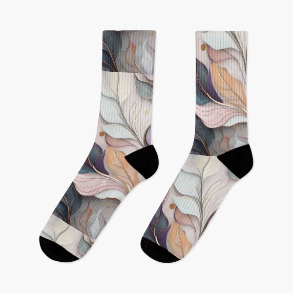 Artikelvorschau, Strukturierte rustikale Vintage-Blumenblätter in neutralen Pastellfarben entworfen und verkauft von navitalidesign.