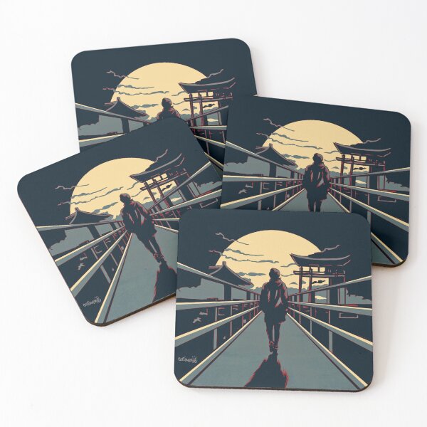 Item preview, Character crossing a bridge designed and sold by Cartsandrab.