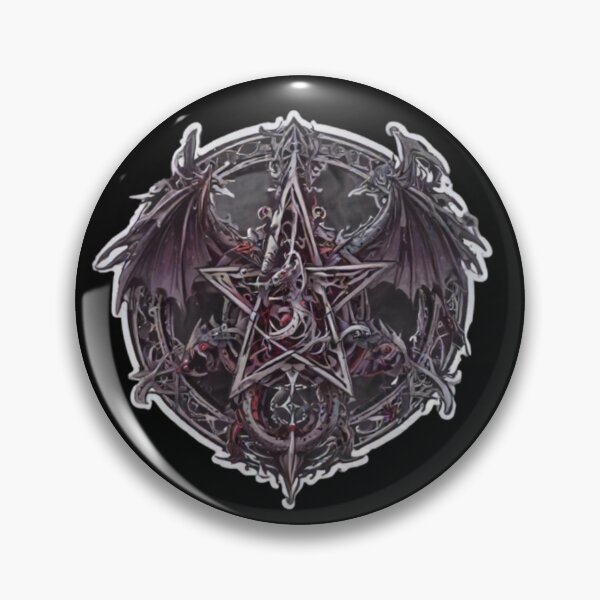 Item preview, Gothic Dragon Pentagram designed and sold by Mr-Feniks-55.