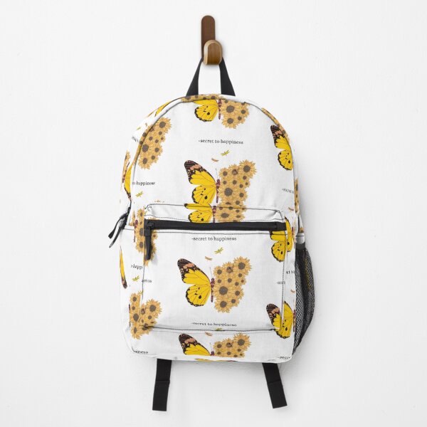Item preview, Secret to Happiness: Half Sunflowers, Half Butterflies Design designed and sold by Radgraphic.