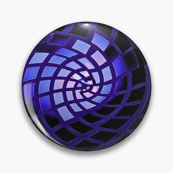 Item preview, LUMINARY- spiral pattern of blue and purple rectangular shapes that gradually converge towards the center designed and sold by Atmosferica.