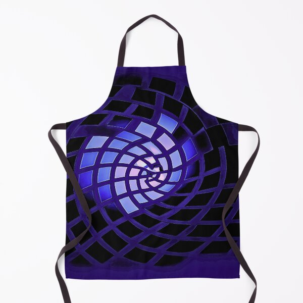 Item preview, LUMINARY- spiral pattern of blue and purple rectangular shapes that gradually converge towards the center designed and sold by Atmosferica.