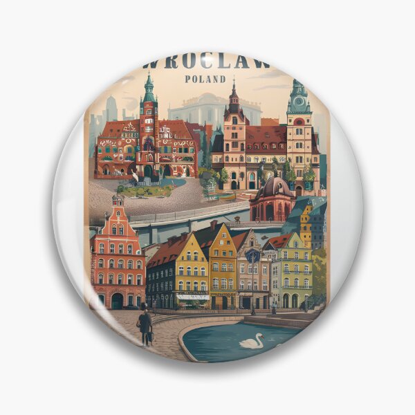 Item preview, WROCLAW | WROCŁAW | WROCLOVE | BRESLAU| STICKER | MAGNET | POSTER designed and sold by Zibis09.