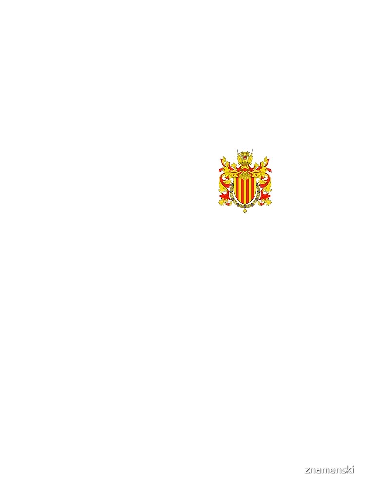 Coat of arms of Catalonia, Escudo de armas de cataluña, Coat of arms, arms, crest, blazon, cognizance, childrensfun, purim, costume by znamenski