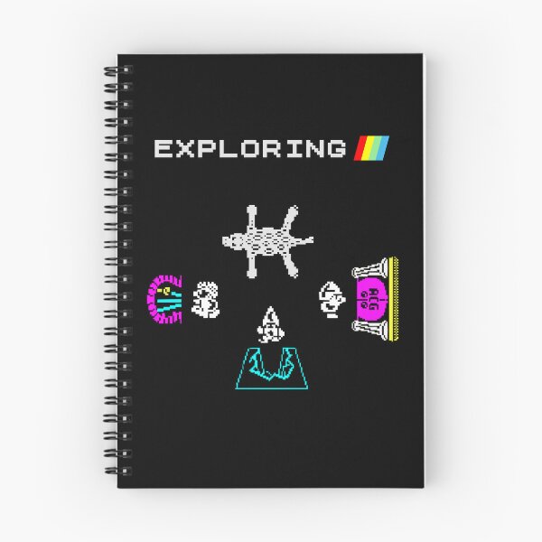Item preview, Atic Atac - Exploring - ZX Spectrum Computer Game Art designed and sold by 8bitterpill.