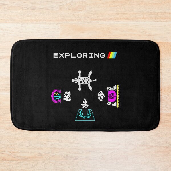 Item preview, Atic Atac - Exploring - ZX Spectrum Computer Game Art designed and sold by 8bitterpill.