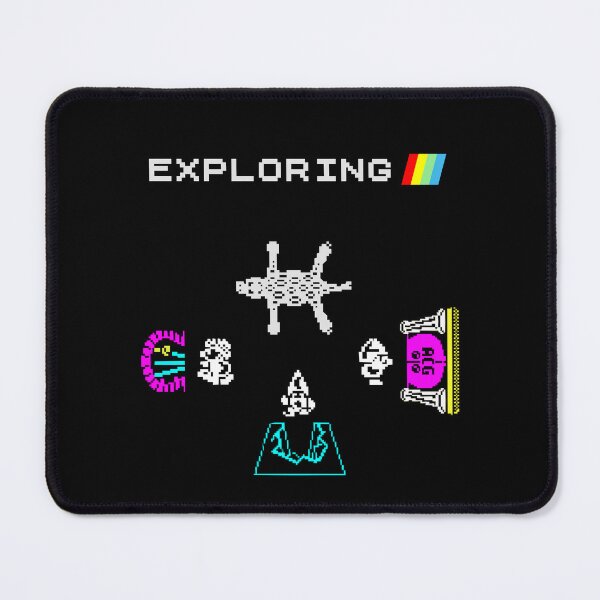 Item preview, Atic Atac - Exploring - ZX Spectrum Computer Game Art designed and sold by 8bitterpill.