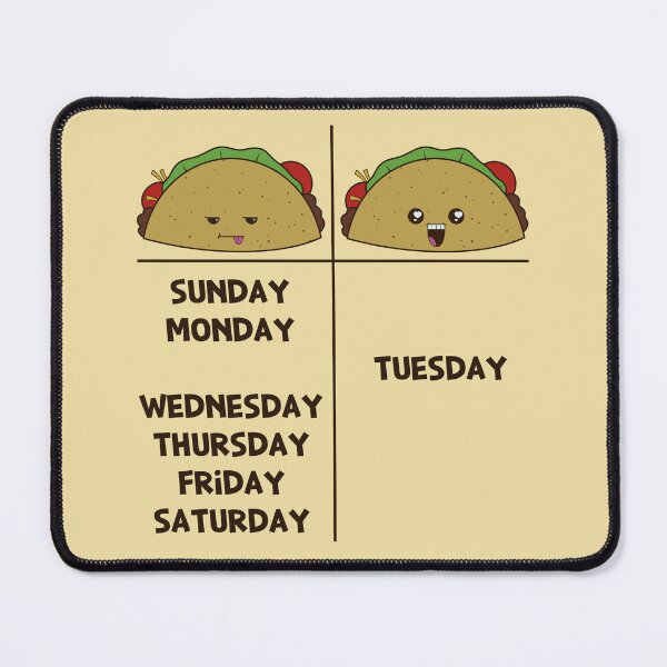 Item preview, Tacos Love Tuesdays designed and sold by WatershipBound.