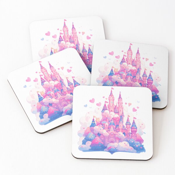 Item preview, Magical dreamy castle in the clouds designed and sold by WoollenLlama.