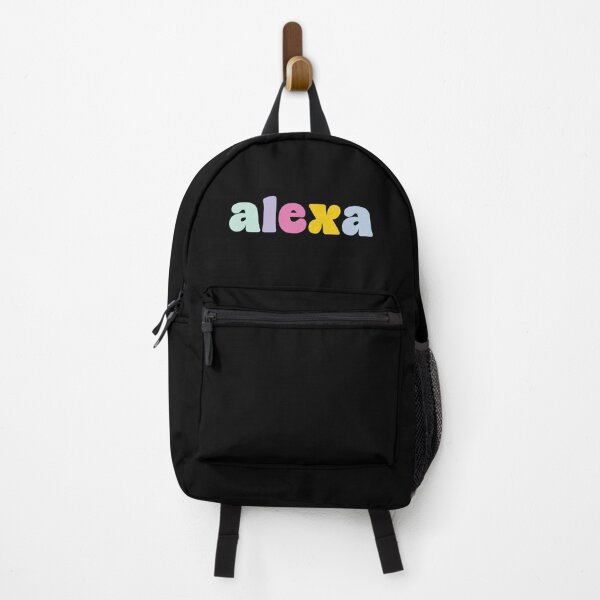 Item preview, Alexa - Custom name on colorful block font designed and sold by To the Lua.