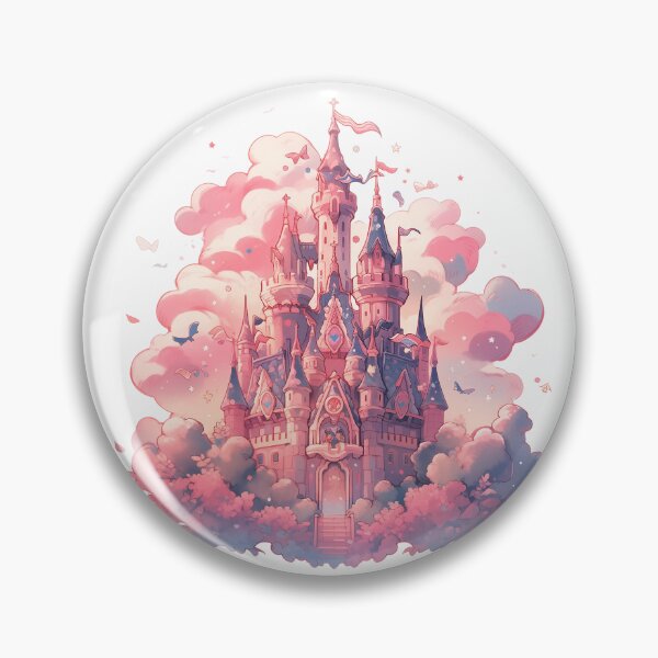Item preview, Magical dreamy castle in the clouds designed and sold by WoollenLlama.