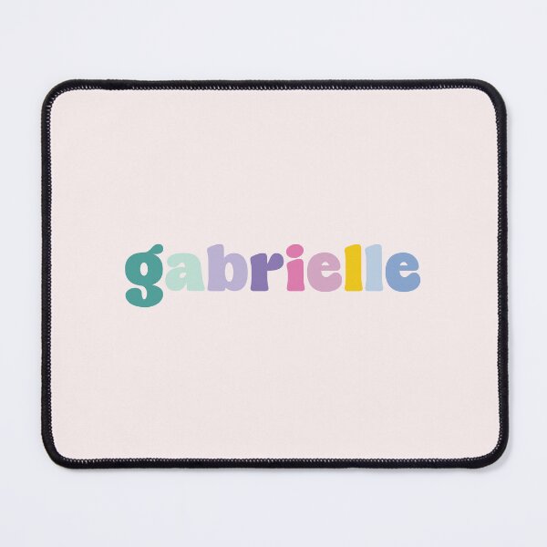 Item preview, Gabrielle - Custom name on colorful block font designed and sold by To the Lua.