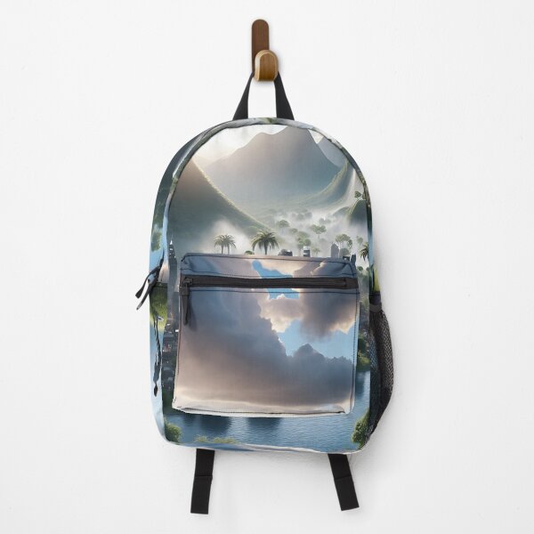 Item preview, City and waterfall designed and sold by HerbertFlenner.