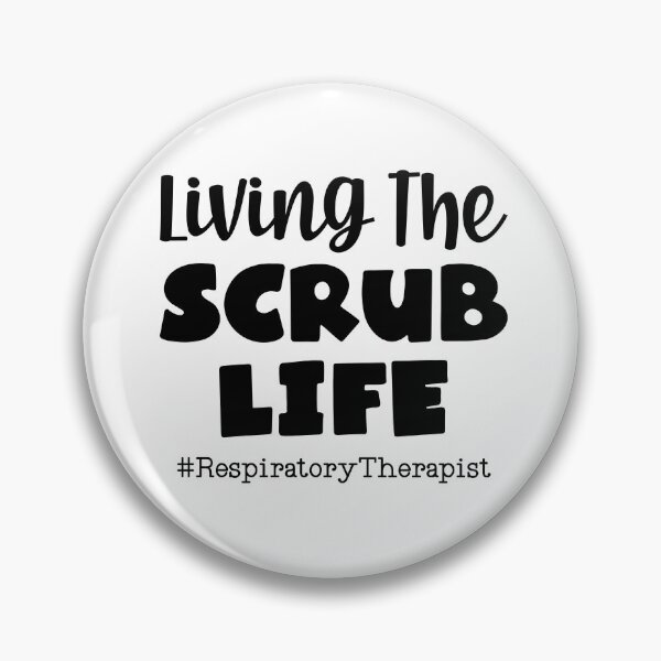 Item preview, Respiratory Therapist Scrub Life designed and sold by CraftyBee.