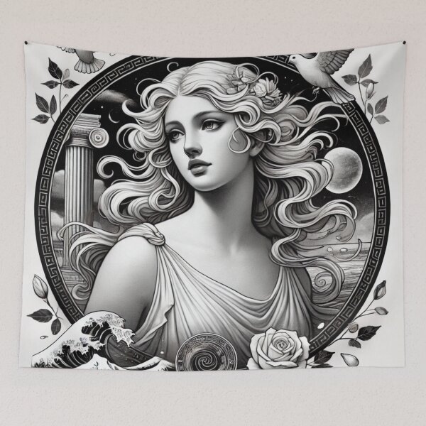 Item preview, Aphrodite: The Essence of Beauty and Love designed and sold by AdisKucius.