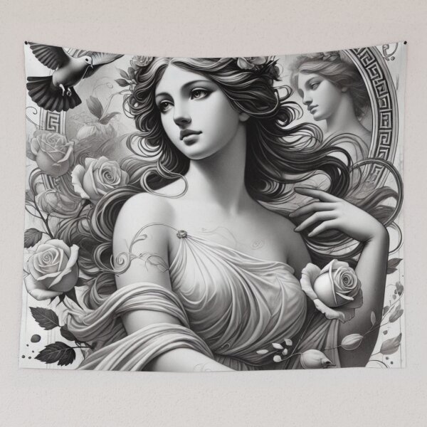 Item preview, Aphrodite: The Essence of Beauty and Love designed and sold by AdisKucius.