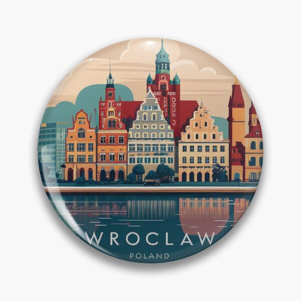 Item preview, WROCLAW | WROCŁAW | WROCLOVE | BRESLAU| STICKER | MAGNET | POSTER designed and sold by Zibis09.