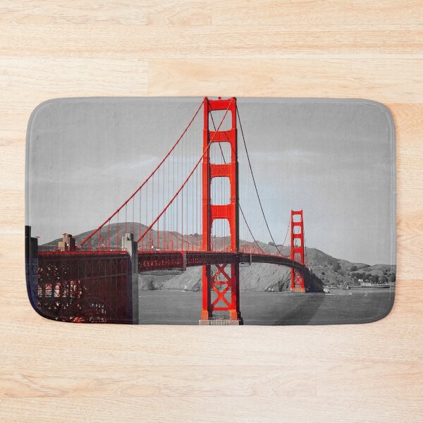 Item preview, Red Selective Color Golden Gate Bridge designed and sold by Bunmigraphics .