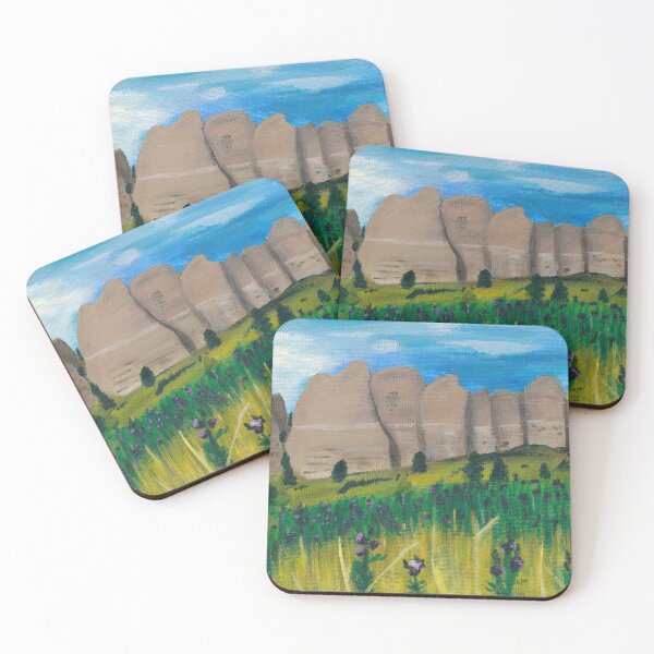 Item preview, Red Cloud Buttes in Spring designed and sold by JMPiercing.