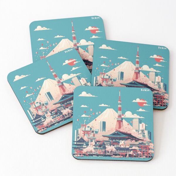 Item preview, Tokyo Vector Illustration: Iconic Landmarks & Vibrant Energy designed and sold by Windy-market.