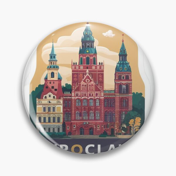 Item preview, WROCLAW | WROCŁAW | WROCLOVE | BRESLAU| STICKER | MAGNET | POSTER designed and sold by Zibis09.