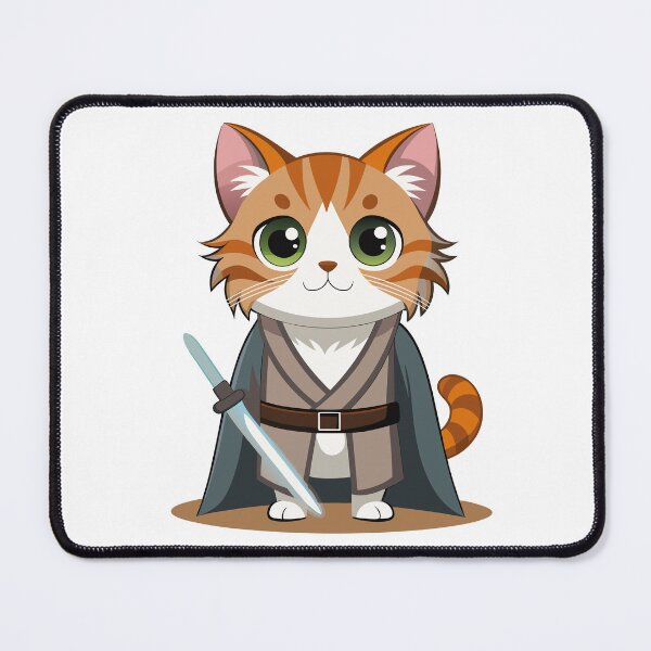 Item preview, Cat Luke Skywalker designed and sold by Ambrosiopolis.