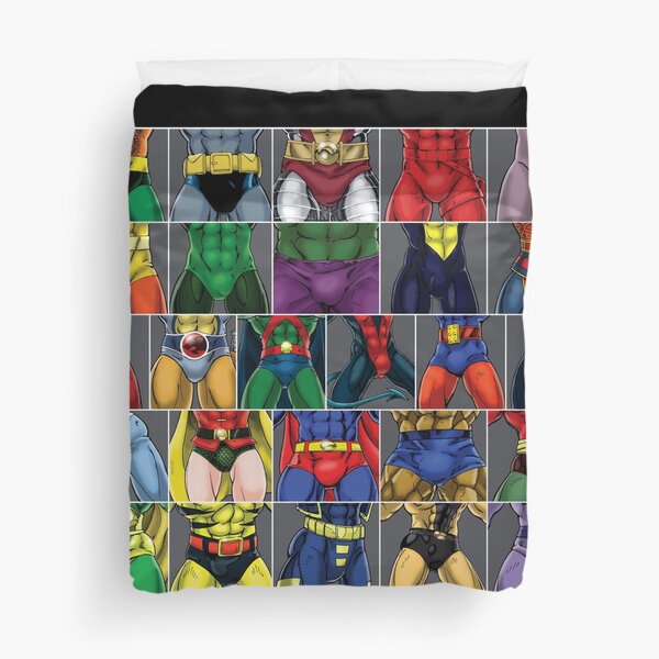 Superhero ABC Duvet Cover & Apparel Duvet Cover
