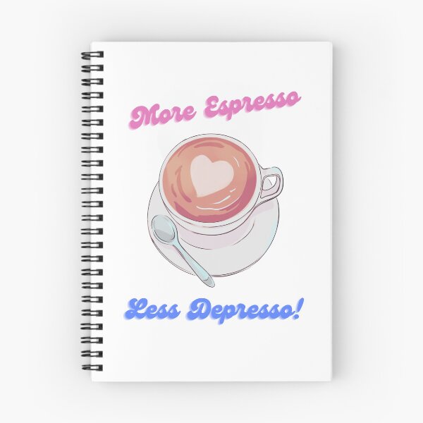 Item preview, ¡Más espresso, menos depresso! designed and sold by Caction.