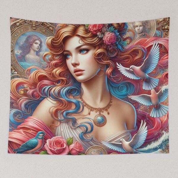 Item preview, Aphrodite: The Essence of Beauty and Love designed and sold by AdisKucius.