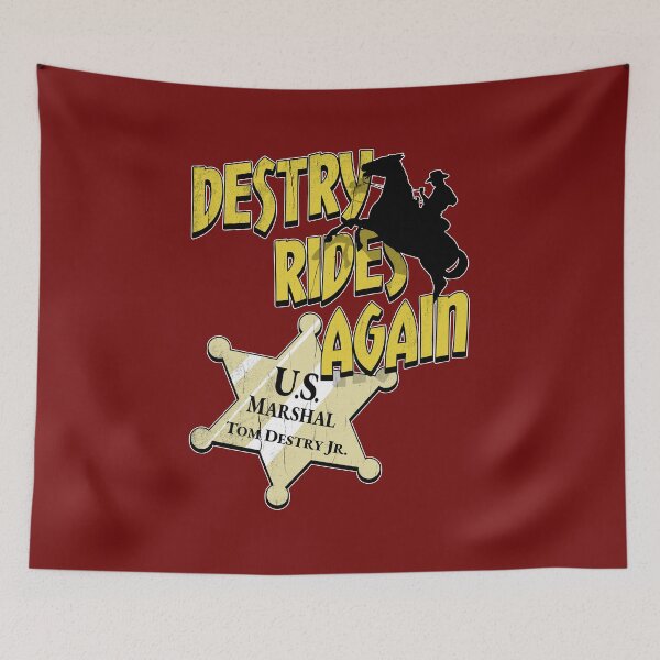 Item preview, Destry Rides Again designed and sold by robotrobotROBOT.