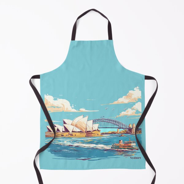 Item preview, Sketch Style Sydney: Opera House & Harbour Bridge Vector Art designed and sold by Windy-market.