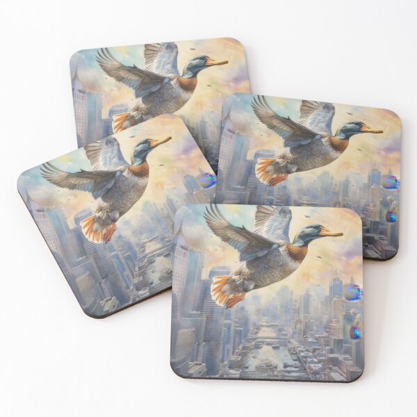 Item preview, Watercolor Mallard Duck designed and sold by InsanseCreation.