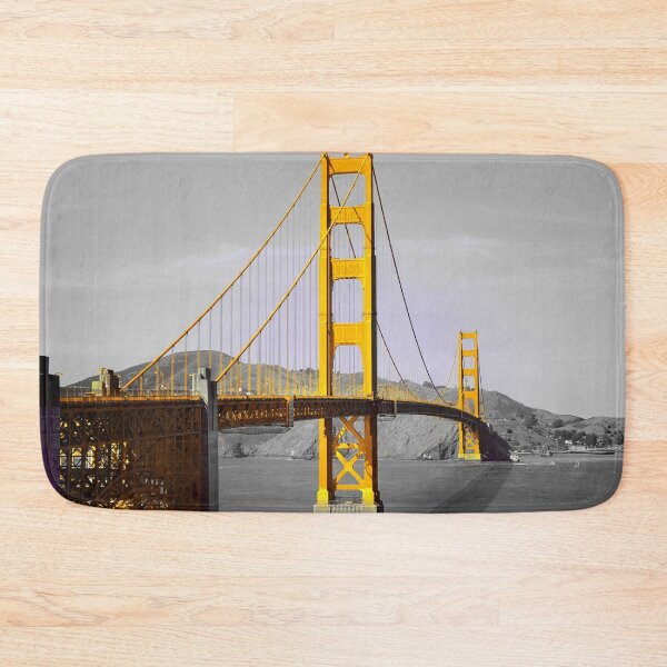Item preview, Yellow Selective Color Golden Gate Bridge Photo designed and sold by Bunmigraphics .