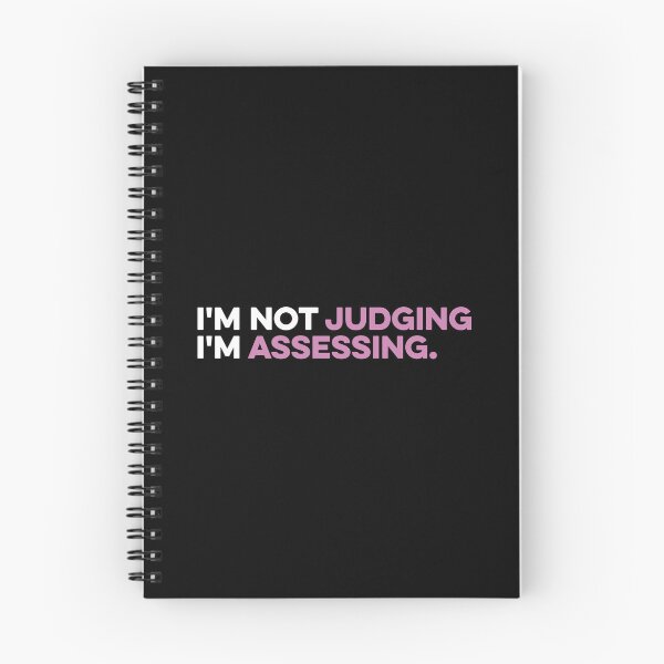Item preview, I'm Not Judging I'm Assessing - Funny Social Worker designed and sold by zeviwanty.