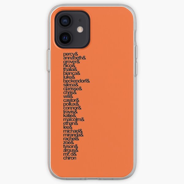 Percy Jackson and the Olympians Characters iPhone Soft Case
