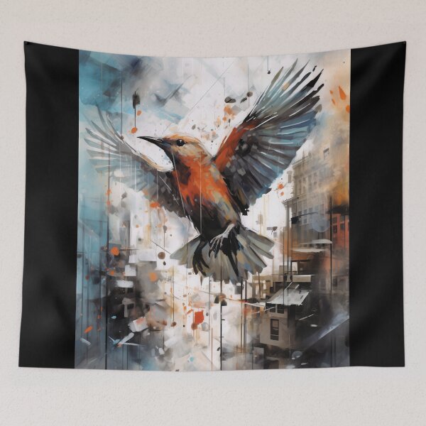 Item preview, Watercolor House Finch designed and sold by InsanseCreation.