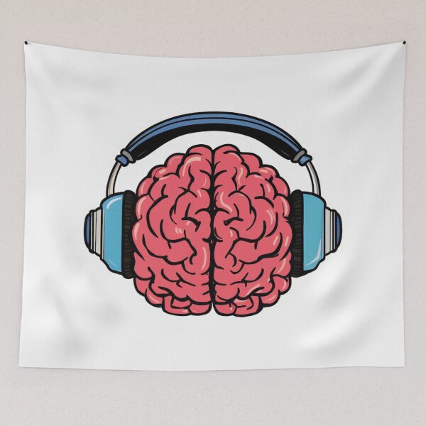 Item preview, I have music in my brain designed and sold by tee-blah-blah.