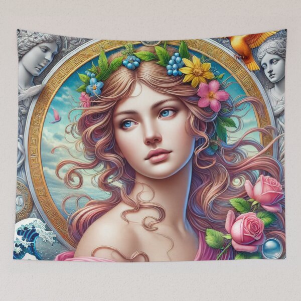 Item preview, Aphrodite: The Essence of Beauty and Love designed and sold by AdisKucius.