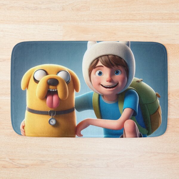 Item preview, Finn the Human and Jake the Dog Pixar Style - Adventure Time Illustration | adventure Time designed and sold by BazarGeek.