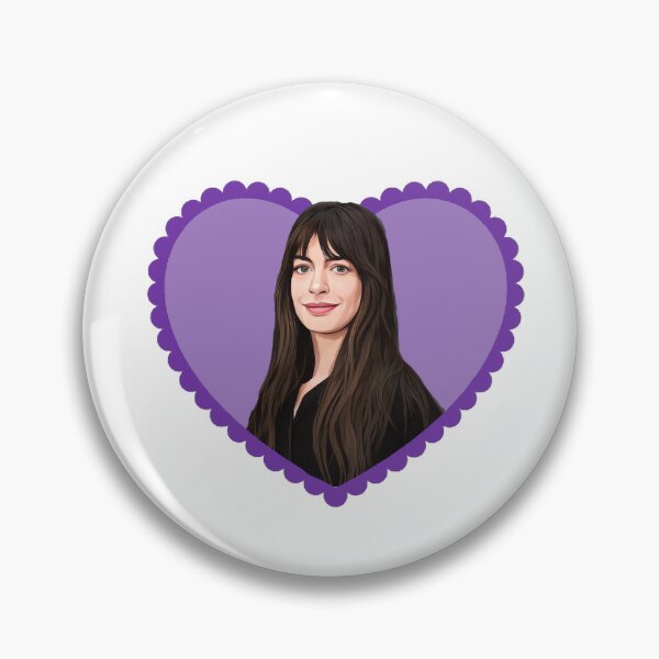 Item preview, Anne Hathaway Love Heart designed and sold by baranskini.