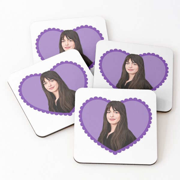 Item preview, Anne Hathaway Love Heart designed and sold by baranskini.