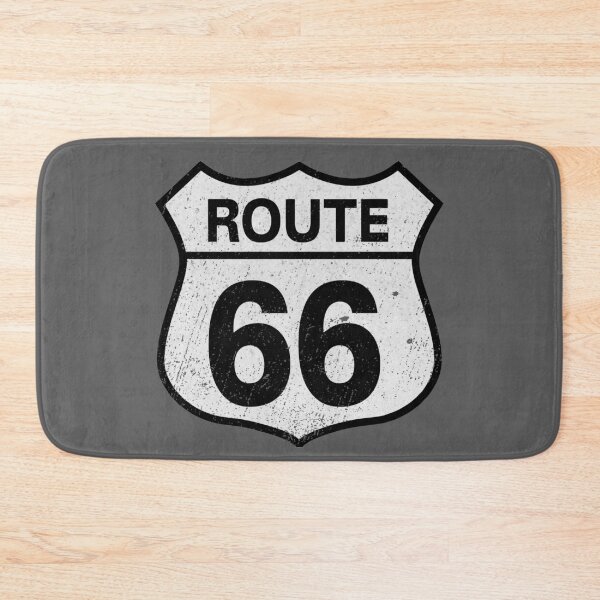 Item preview, Legendary Route 66 - sign white designed and sold by FotoBuda.