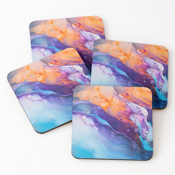 Item preview, Prismatic Pools - Acrylic designed and sold by KootenayDesigns.
