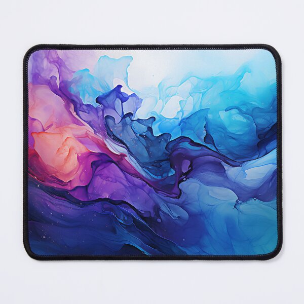 Item preview, Purple And Sky Blue - Acrylic designed and sold by KootenayDesigns.
