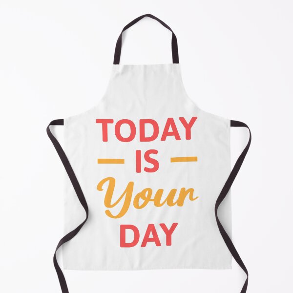 Item preview, Today Is Your Day! Red And Orange Daily Mantra designed and sold by PMCreative.