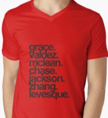 Heroes of Olympus Seven of the Prophecy Men's V-Neck T-Shirt