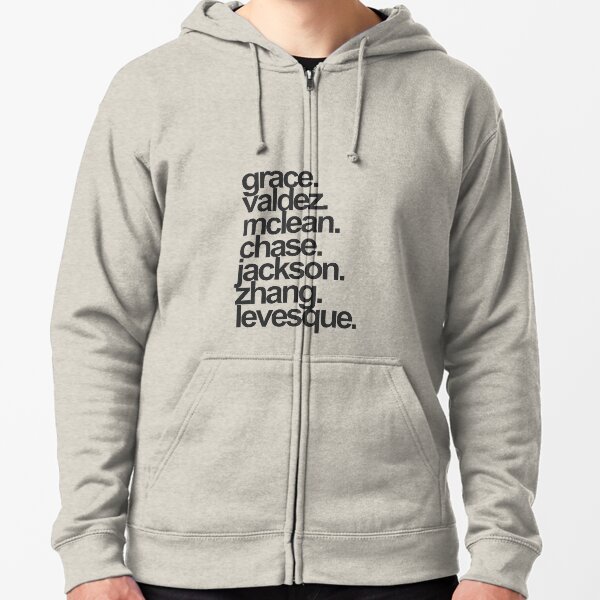Heroes of Olympus Seven of the Prophecy Zipped Hoodie