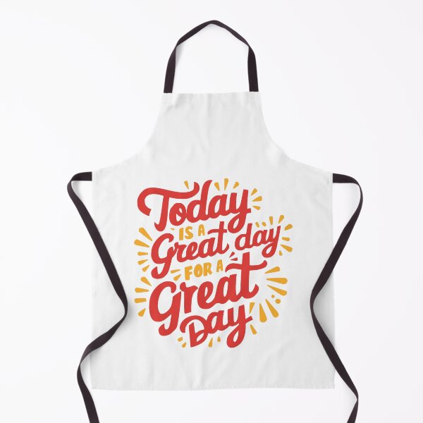Item preview, Today Is A Great Day For A Great Day! Red Daily Mantra designed and sold by PMCreative.